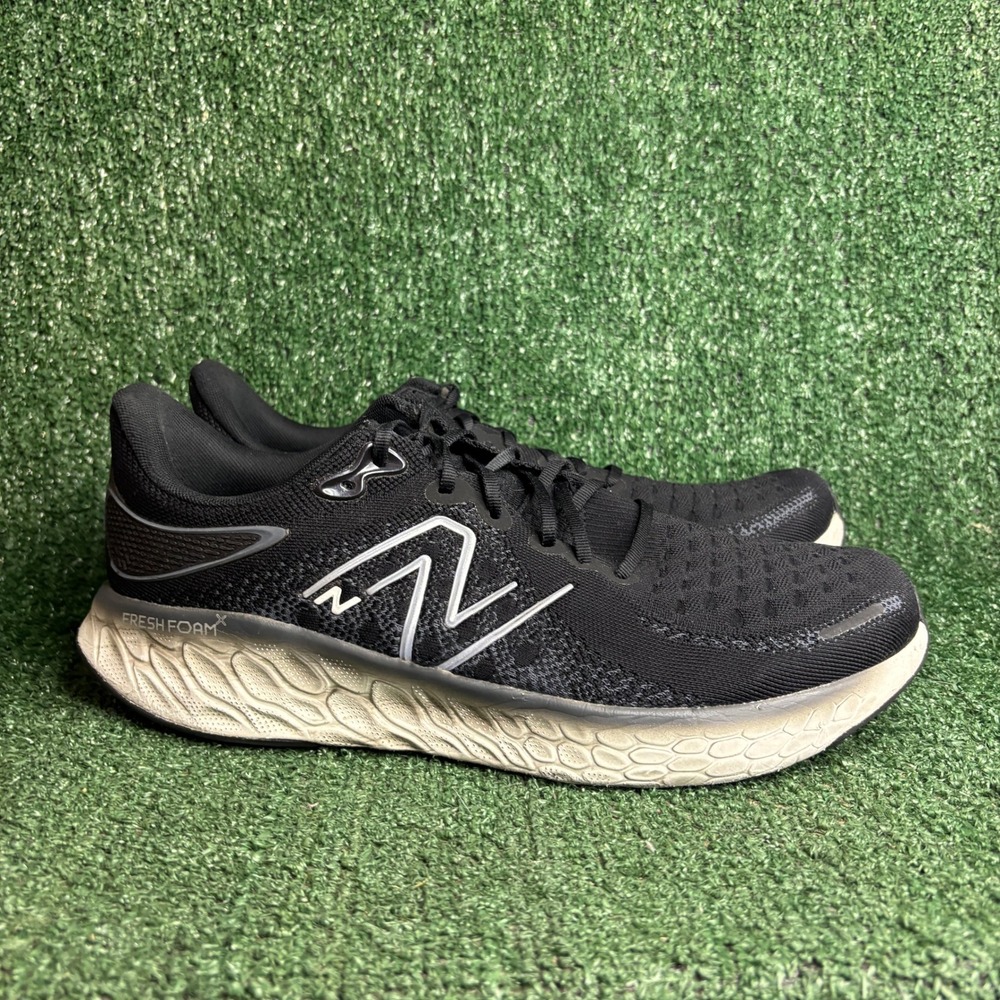New Balance Fresh Foam 1080v12 Running Athletic Mesh Sneaker Black Mens Size 14